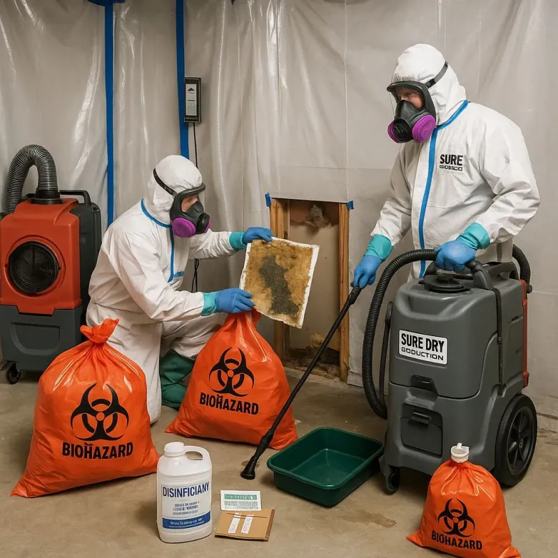 Contaminated Water Handling Protocols process in Chesterland, OH