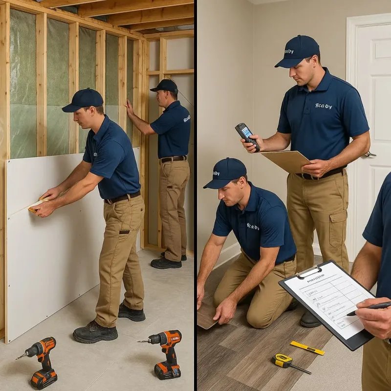 Repairs and Reconstruction process in Chesterland, OH